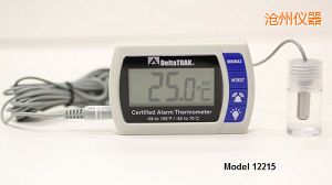 滄州認(rèn)證的報(bào)警溫度計(jì) 內(nèi)外傳感器
