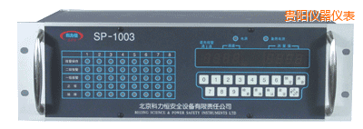 貴陽八通道盤裝式氣體檢測報(bào)警控制器
