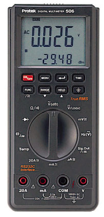 開(kāi)封數(shù)字萬(wàn)用表(3 3/4位, 電腦通訊)