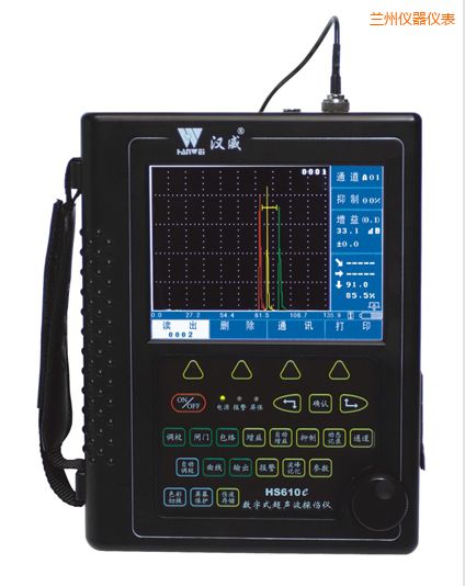 蘭州增強型數(shù)字真彩超聲波探傷儀